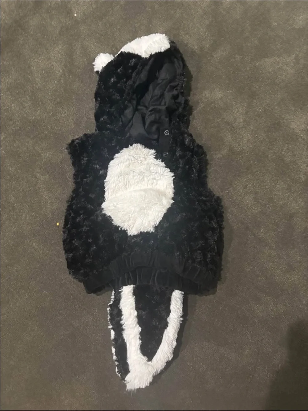 Halloween Baby Skunk Costume